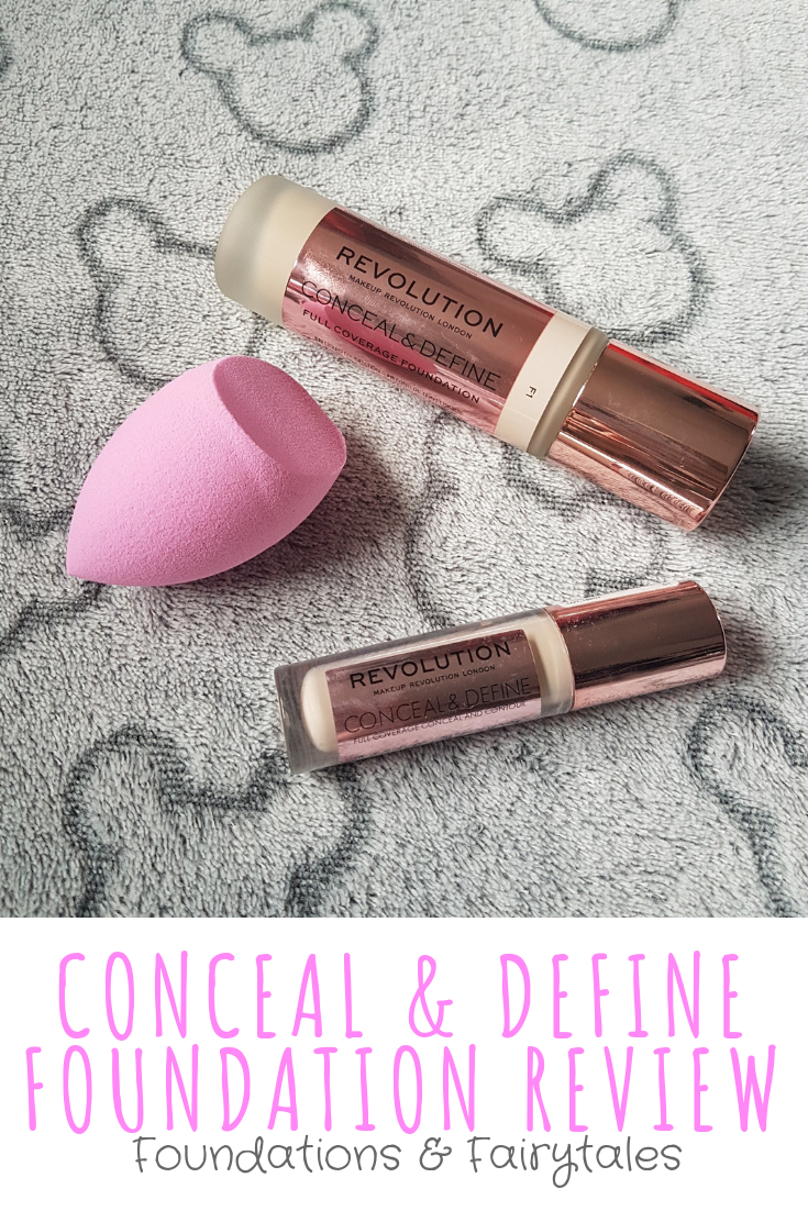 makeup revolution conceal and define foundation